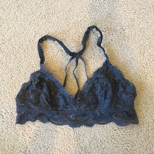 Gray bralette
